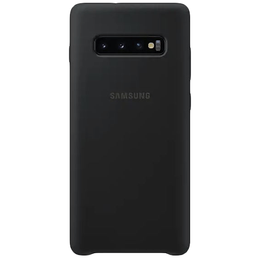 Samsung Galaxy S10 Plus Silicone Back Case Cover (EF-PG975TBEGIN, Black), No color
Samsung Galaxy S10 Plus Silicone Back Case Cover (EF-PG975TBEGIN, Black), No color