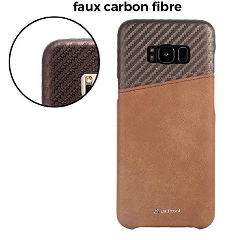 Stuffcool Carafi PU Leather Back Case Cover for Samsung Galaxy S8 Plus (CRFISGS8PLUS-DBRN/, Brown), No color
Stuffcool Carafi PU Leather Back Case Cover for Samsung Galaxy S8 Plus (CRFISGS8PLUS-DBRN/, Brown), No color