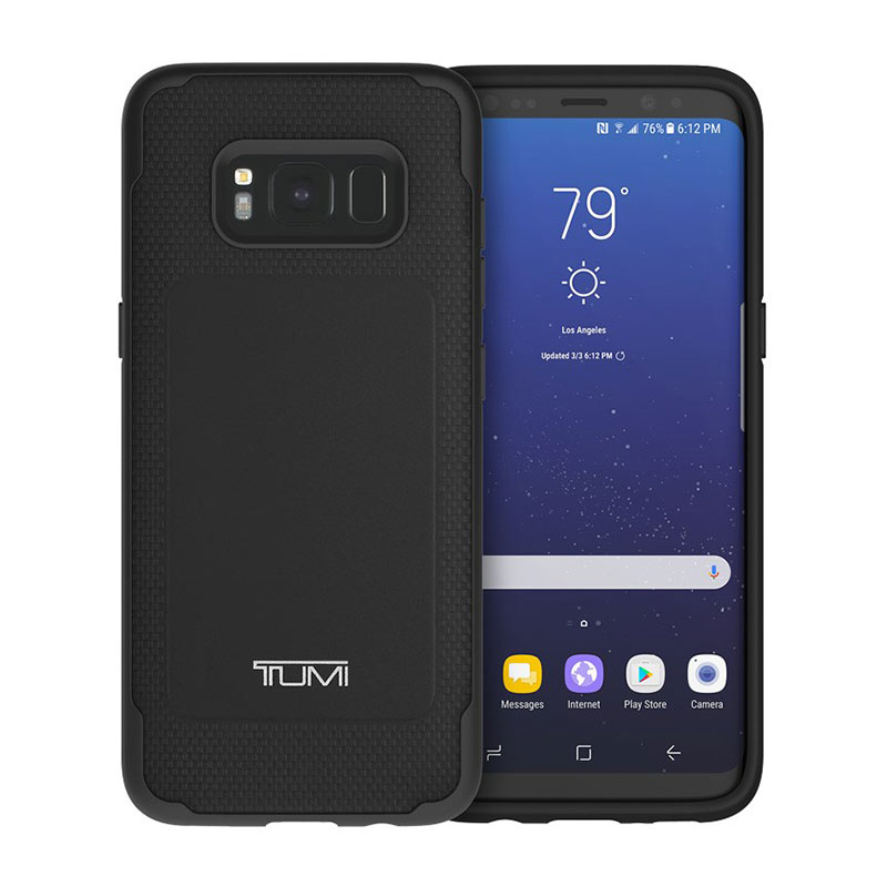 Samsung Galaxy S8 Plus Tumi PU Leather Back Case Cover (GP-G955ICCPHYA, Black), No color
Samsung Galaxy S8 Plus Tumi PU Leather Back Case Cover (GP-G955ICCPHYA, Black), No color