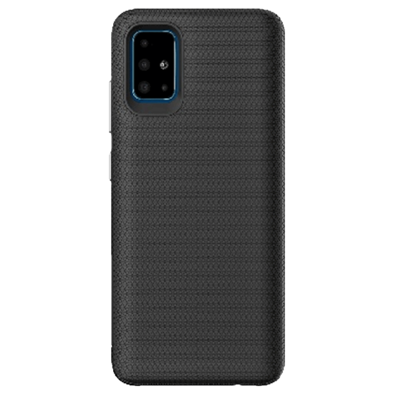 Stuffcool Spike Polycarbonate with Soft TPU Back Case Cover for Samsung Galaxy A51 (SPKESGA51-BLK, Black), No color
Stuffcool Spike Polycarbonate with Soft TPU Back Case Cover for Samsung Galaxy A51 (SPKESGA51-BLK, Black), No color