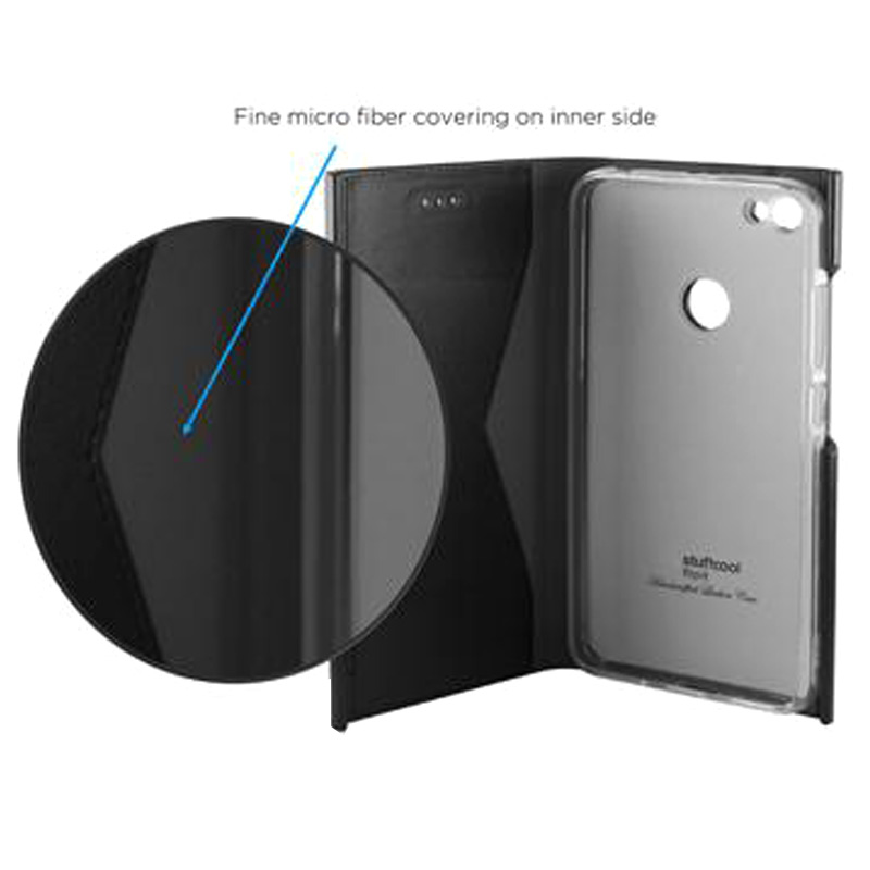 Stuffcool Flipit PU Leather Flip Case Cover for Xiaomi Redmi Y1 (FLPTXMIY1, Black), No color
Stuffcool Flipit PU Leather Flip Case Cover for Xiaomi Redmi Y1 (FLPTXMIY1, Black), No color