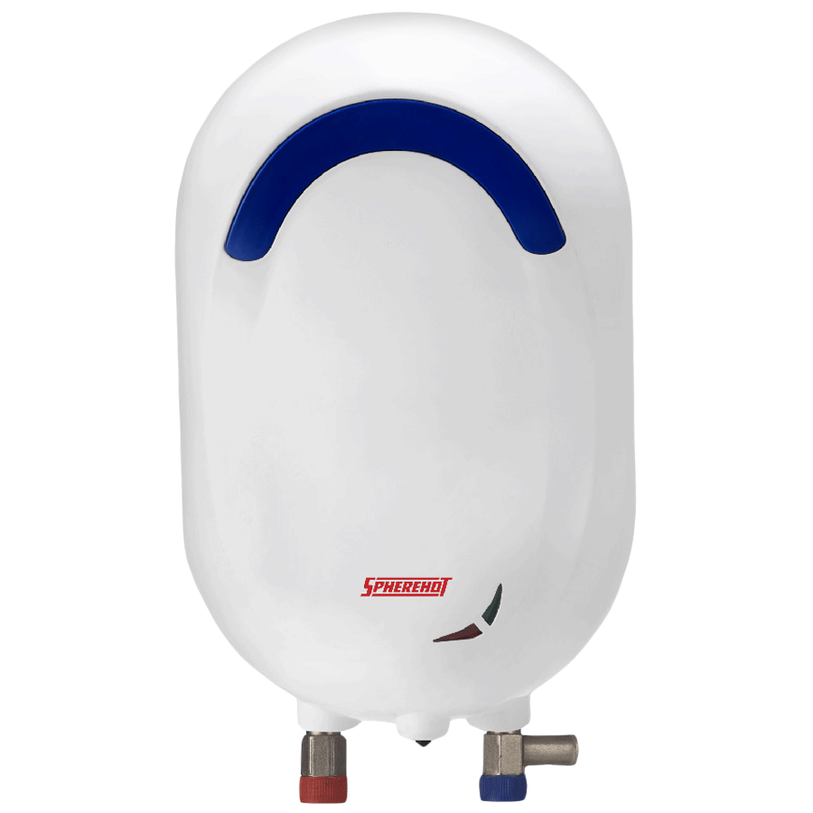 Spherehot Rapido 1 Litres Instant Water Geyser (4500 Watts, IWRP003, White), No color
Spherehot Rapido 1 Litres Instant Water Geyser (4500 Watts, IWRP003, White), No color