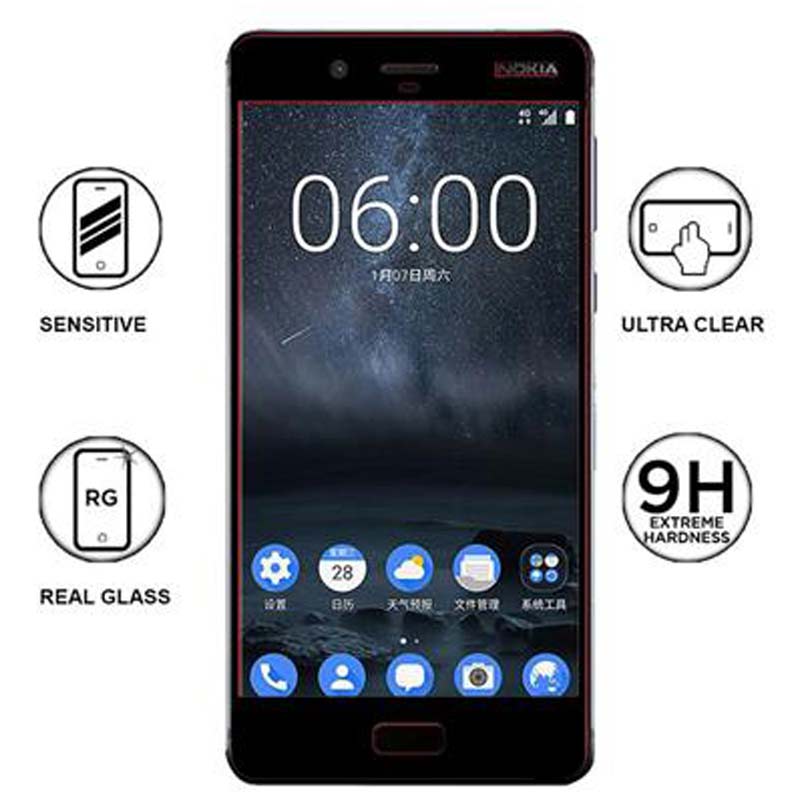 Stuffcool Mighty 2.5D Tempered Glass Screen Protector for Nokia 8 (MGGP25DNK8, Black), No color
Stuffcool Mighty 2.5D Tempered Glass Screen Protector for Nokia 8 (MGGP25DNK8, Black), No color