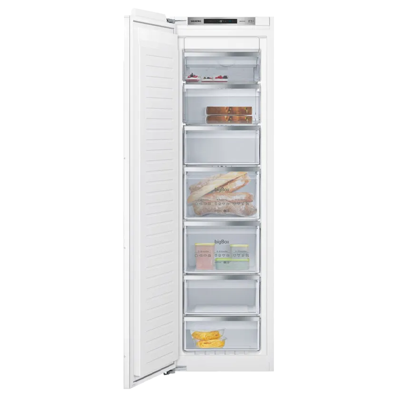 Siemens iQ500 235 Litres Frost Free Built-in Single Door Refrigerator with Super Freezing Technology (GI81NAE30, White), No color
Siemens iQ500 235 Litres Frost Free Built-in Single Door Refrigerator with Super Freezing Technology (GI81NAE30, White), No color