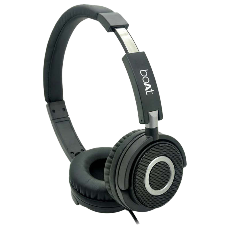 boAt BassHeads 900 Over-Ear Wired Headphone with Mic (Super Extra Bass, Black), No color
boAt BassHeads 900 Over-Ear Wired Headphone with Mic (Super Extra Bass, Black), No color