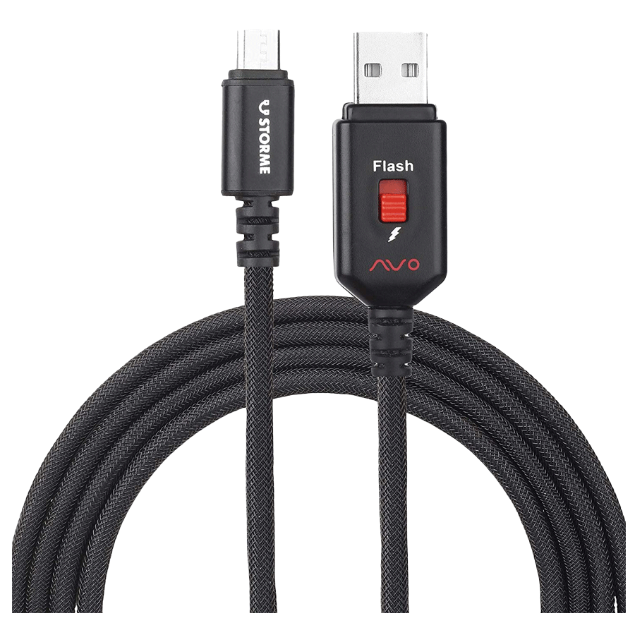 Storme Avo Smart Micro USB Cable with 32 GB Built-in Pen Drive (SSMC32, Black), No color
Storme Avo Smart Micro USB Cable with 32 GB Built-in Pen Drive (SSMC32, Black), No color