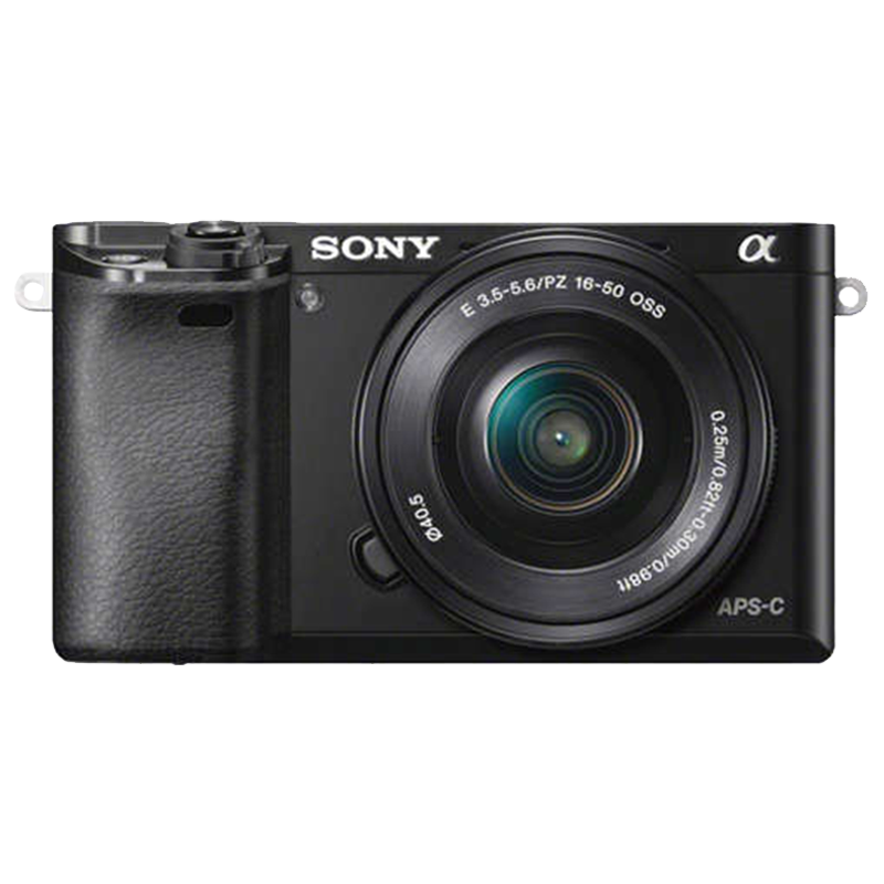 Sony 24.3 MP Mirrorless Camera Body with 16 - 50 mm Lens (ILCE-6000L, Black), No color
Sony 24.3 MP Mirrorless Camera Body with 16 - 50 mm Lens (ILCE-6000L, Black), No color