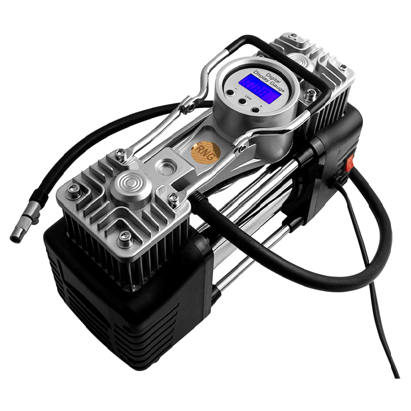 RNG Eko Green Triple High Speed Digital Double Cylinder Nuclear Car Air Compressor (RNG 1305S, Black/Silver), No color
RNG Eko Green Triple High Speed Digital Double Cylinder Nuclear Car Air Compressor (RNG 1305S, Black/Silver), No color