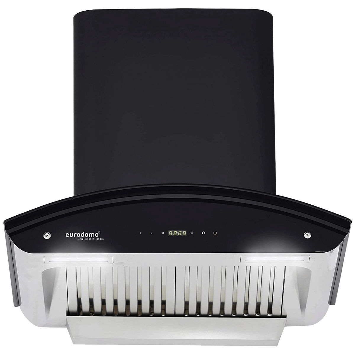 Eurodomo Prime 1200 m³/hr 60cm Wall Mount Chimney (Auto Clean, HC TC BK 60, Black), No color
Eurodomo Prime 1200 m³/hr 60cm Wall Mount Chimney (Auto Clean, HC TC BK 60, Black), No color
