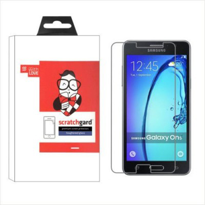 Scratchgard Tempered Glass Screen Protector for Samsung Galaxy On5 (Transparent), No color
Scratchgard Tempered Glass Screen Protector for Samsung Galaxy On5 (Transparent), No color