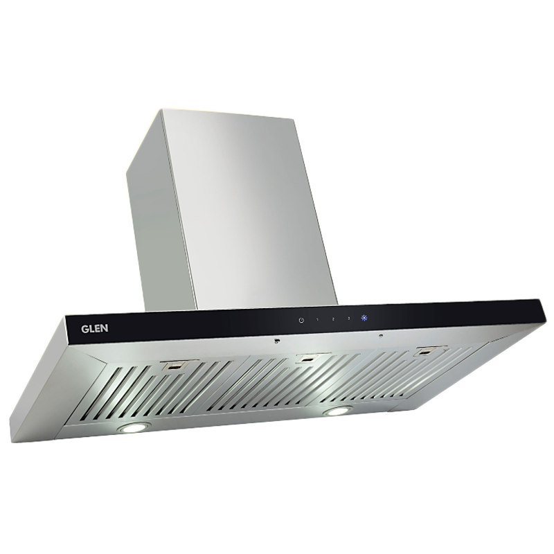 Glen 1250 m³/hr 90cm Wall Mount Chimney (Touch Sensor Control, CH6056TS90BFLTW, Silver), No color
Glen 1250 m³/hr 90cm Wall Mount Chimney (Touch Sensor Control, CH6056TS90BFLTW, Silver), No color
