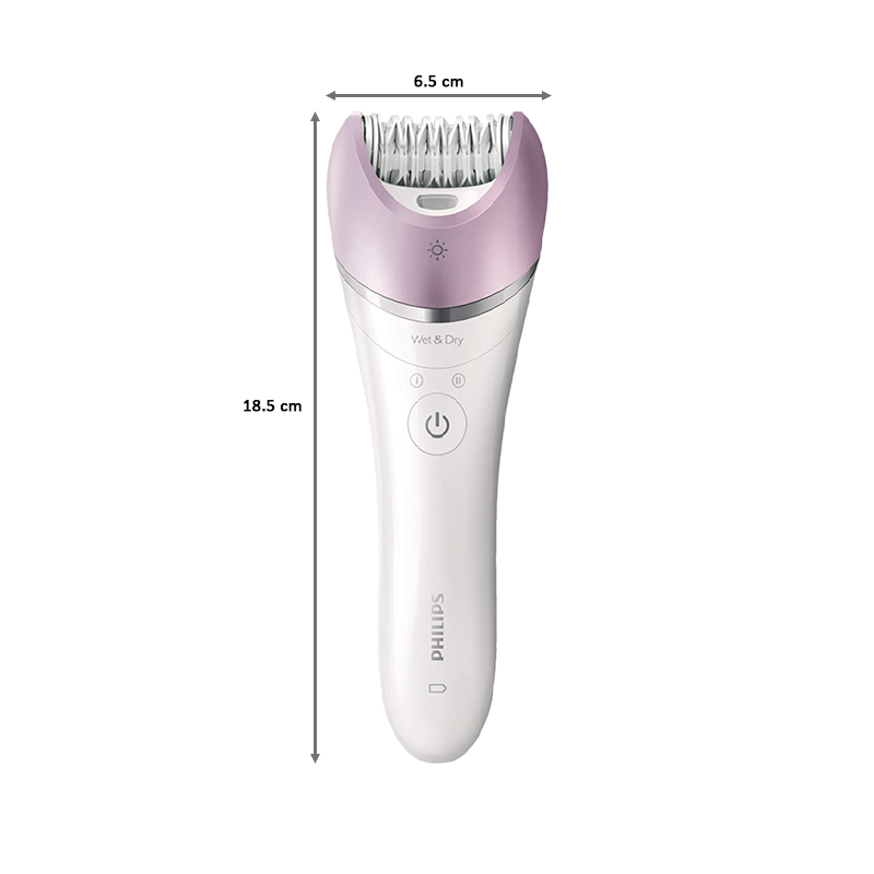 Philips Satinelle Advanced Wet & Dry Cordless Epilator (Face and Body Hair Removal, BRE635/00, White), No color
Philips Satinelle Advanced Wet & Dry Cordless Epilator (Face and Body Hair Removal, BRE635/00, White), No color