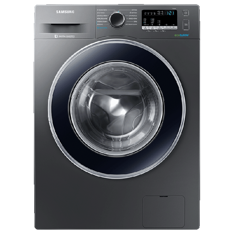 Samsung 7 kg 5 Star Fully Automatic Front Load Washing Machine (Hygiene Steam, WW71J42E0BX/TL, Inox), No color
Samsung 7 kg 5 Star Fully Automatic Front Load Washing Machine (Hygiene Steam, WW71J42E0BX/TL, Inox), No color