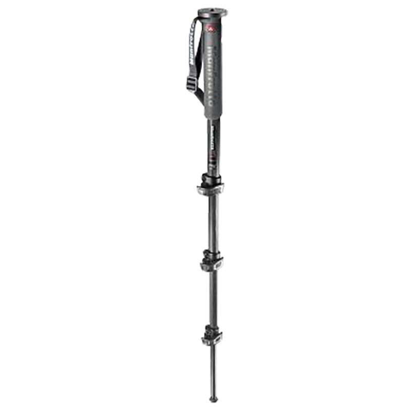 Manfrotto XPRO Adjustable 164.5 cm Carbon Fiber Monopod For Professional Photo Cameras (Up to 7Kg, 4 Leg Section, MPMXPROC4, Black), No color
Manfrotto XPRO Adjustable 164.5 cm Carbon Fiber Monopod For Professional Photo Cameras (Up to 7Kg, 4 Leg Section, MPMXPROC4, Black), No color