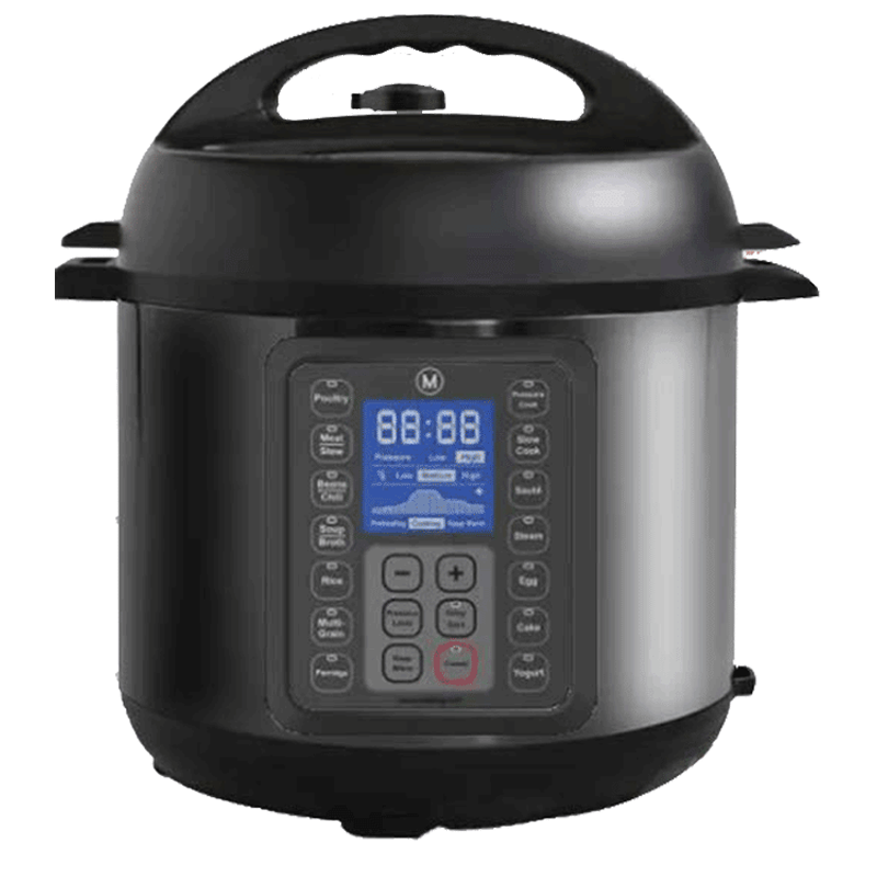 Mealthy 9-in-1 Programmable 3 Litres Smart Electric Pressure Cooker (Multipot, Black), No color
Mealthy 9-in-1 Programmable 3 Litres Smart Electric Pressure Cooker (Multipot, Black), No color