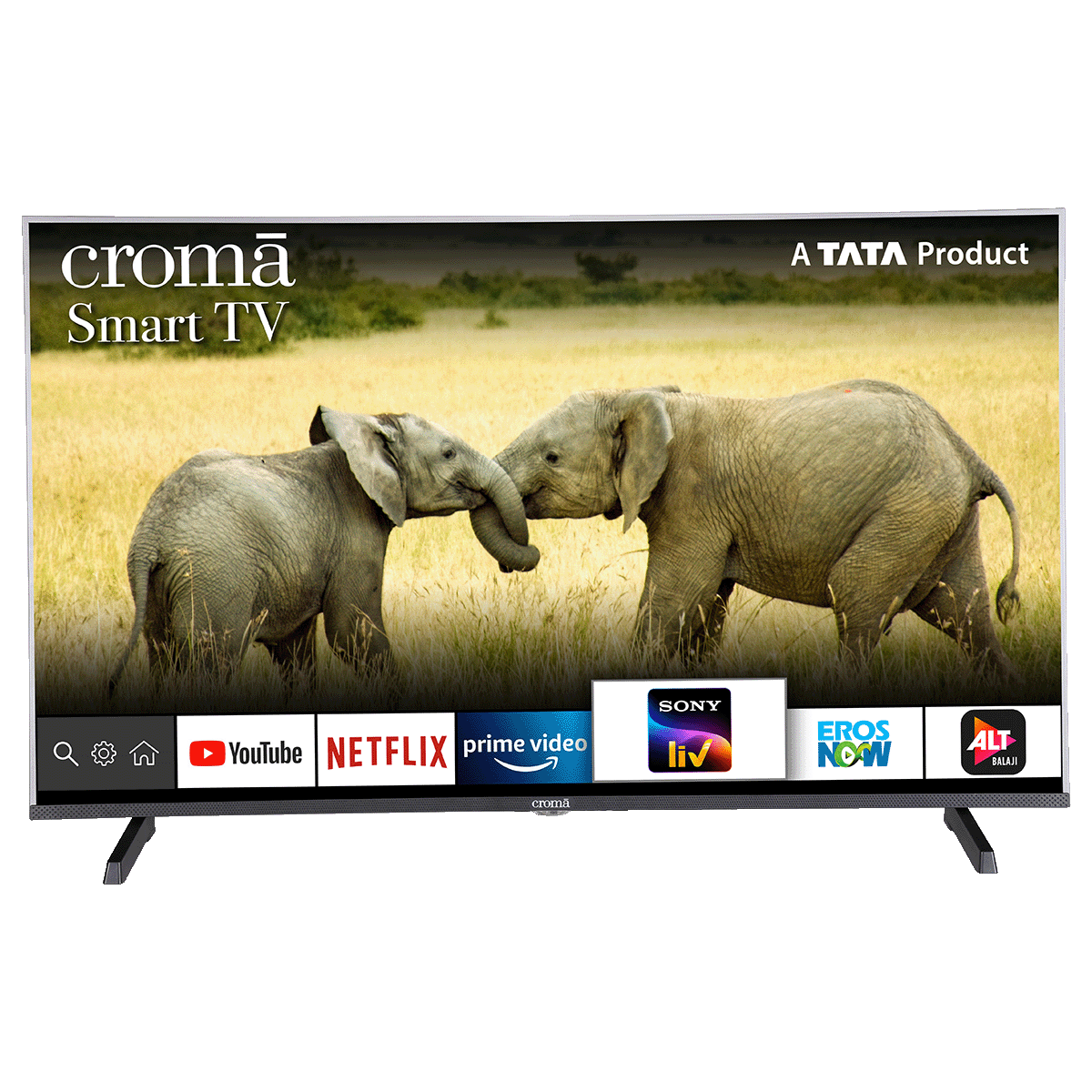 Croma 109.2cm (43 inch) Full HD LED Smart TV (Dual Box Speakers, CREL7361N, Black), No color
Croma 109.2cm (43 inch) Full HD LED Smart TV (Dual Box Speakers, CREL7361N, Black), No color