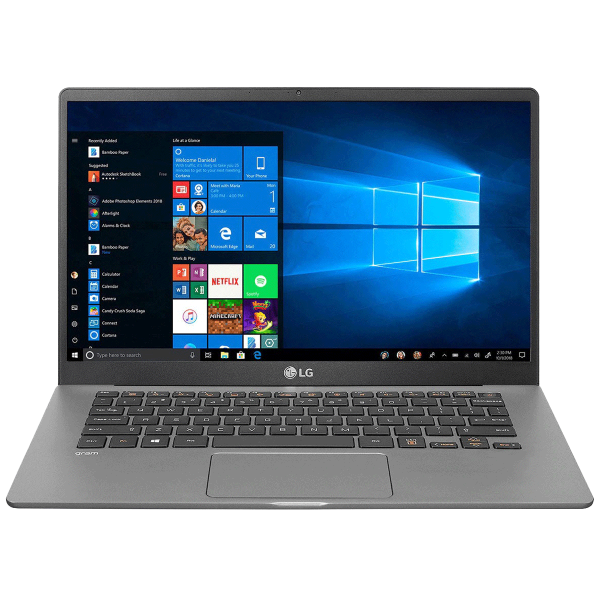 LG Gram 14 (14Z90N-V.AR52A2) Core i5 10th Gen Windows 10 Home Ultra Thin Laptop (8GB RAM, 256GB SSD, Intel Iris Plus Graphics, 35.56cm, Dark Silver), No color
LG Gram 14 (14Z90N-V.AR52A2) Core i5 10th Gen Windows 10 Home Ultra Thin Laptop (8GB RAM, 256GB SSD, Intel Iris Plus Graphics, 35.56cm, Dark Silver), No color