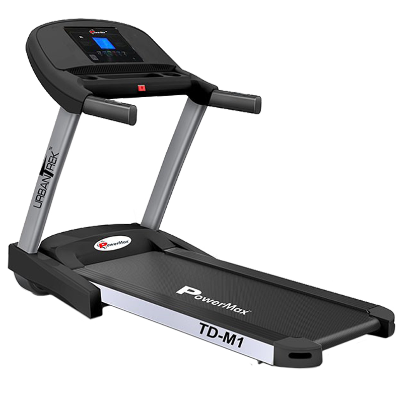 PowerMax UrbanTrek 4 HP Foldable Motorized Treadmill (Hydraulic Softdrop System, TD-M1, Grey/Black), No color
PowerMax UrbanTrek 4 HP Foldable Motorized Treadmill (Hydraulic Softdrop System, TD-M1, Grey/Black), No color