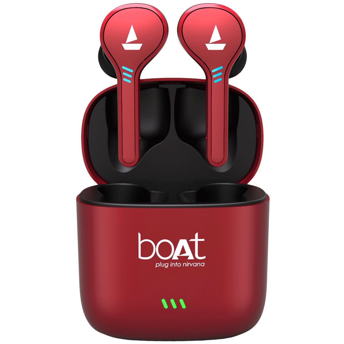 Boat Airdopes 433 In-Ear Truly Wireless Earbuds with Mic (Bluetooth 5.0, Inline Remote, Red), No color
Boat Airdopes 433 In-Ear Truly Wireless Earbuds with Mic (Bluetooth 5.0, Inline Remote, Red), No color