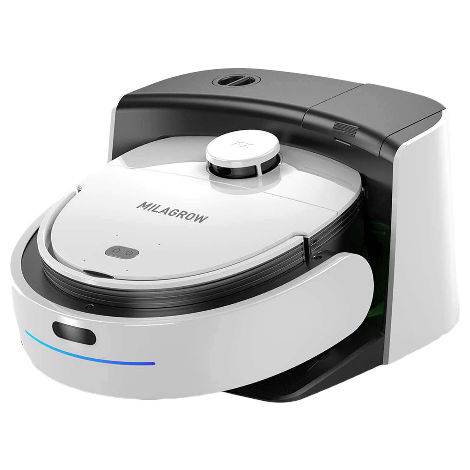 Milagrow IMap Max Joy 55 Watts Robotic Vacuum Cleaner (1 Litres Tank, White/Black), No color
Milagrow IMap Max Joy 55 Watts Robotic Vacuum Cleaner (1 Litres Tank, White/Black), No color