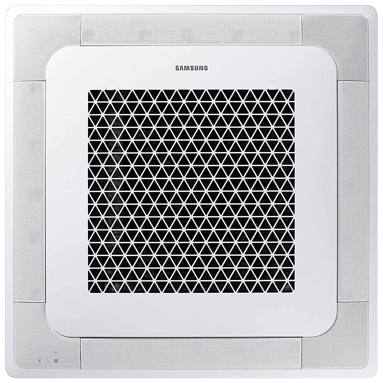 Samsung 4 Way Cassette 4 Ton Inverter Cassette AC (Wi-Fi AC, Copper Condenser, AC140NN4DKC/TL, White), No color
Samsung 4 Way Cassette 4 Ton Inverter Cassette AC (Wi-Fi AC, Copper Condenser, AC140NN4DKC/TL, White), No color