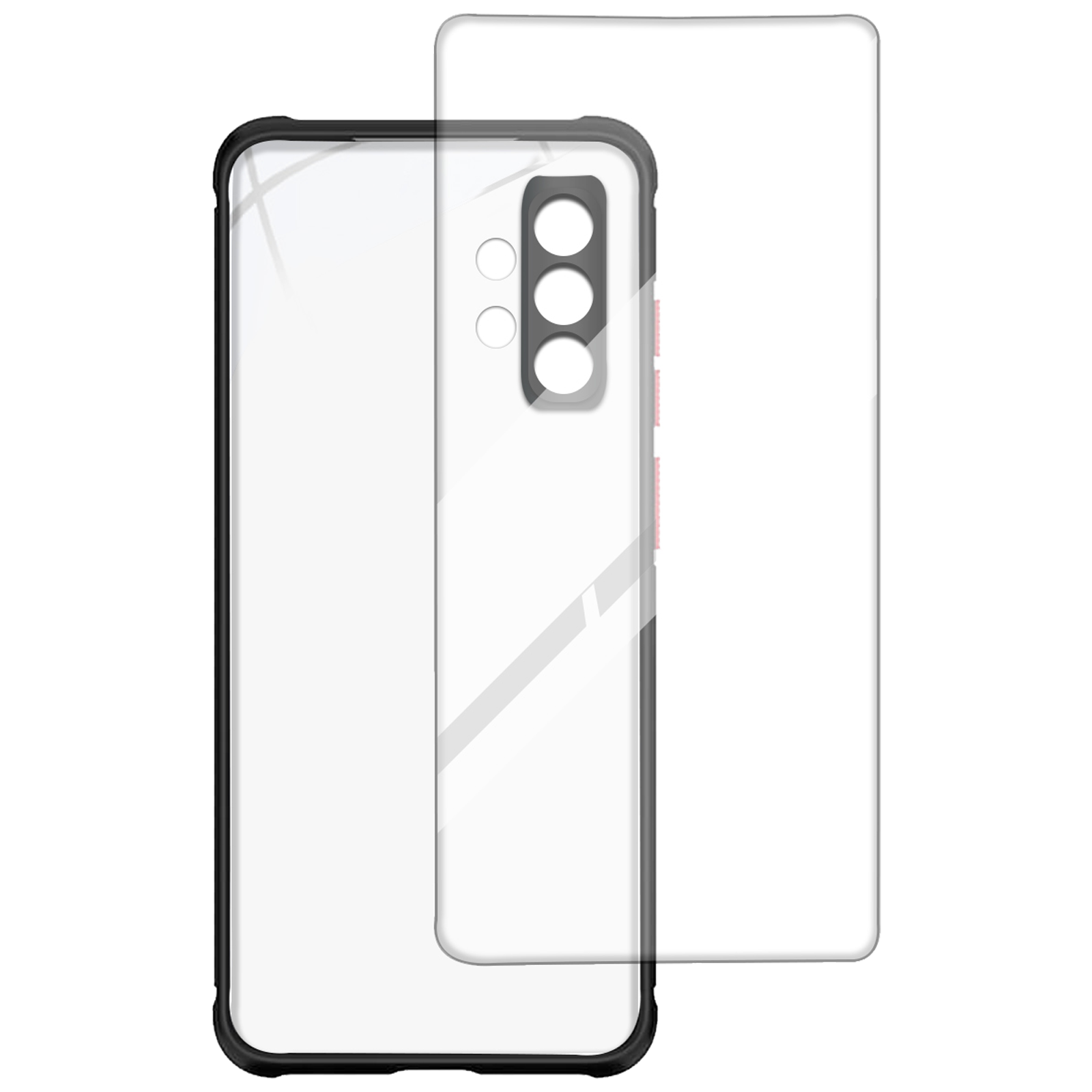 Arrow Hybrid Back Case and Screen Protector Bundle For Samsung Galaxy A32 (Ultra Transparent Visibility, AR-973, Black), No color
Arrow Hybrid Back Case and Screen Protector Bundle For Samsung Galaxy A32 (Ultra Transparent Visibility, AR-973, Black), No color