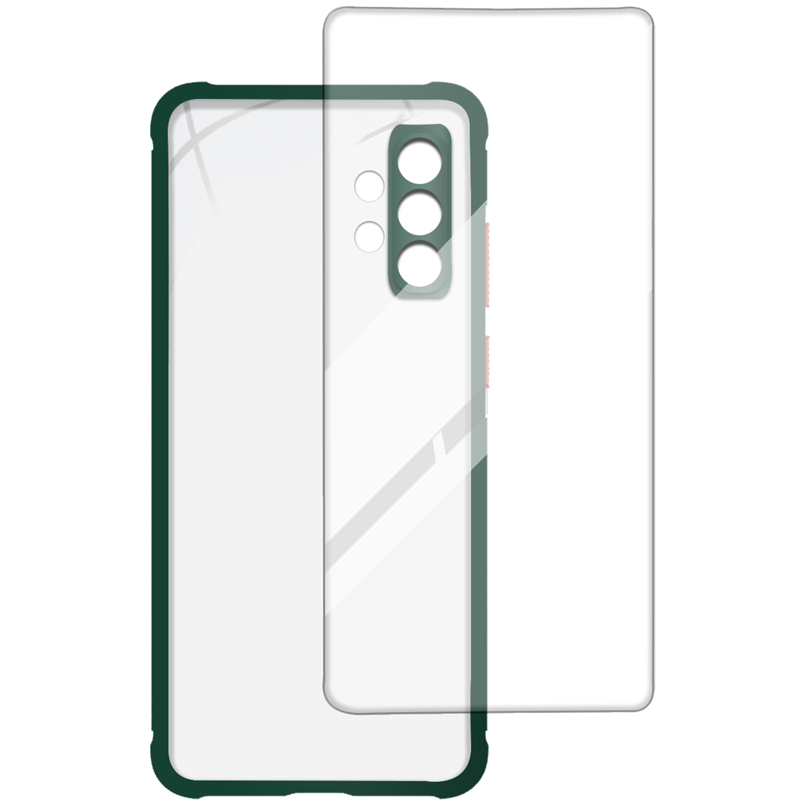 Arrow Hybrid Back Case and Screen Protector Bundle For Samsung Galaxy A32 (Ultra Transparent Visibility, AR-976, Dark Green), No color
Arrow Hybrid Back Case and Screen Protector Bundle For Samsung Galaxy A32 (Ultra Transparent Visibility, AR-976, Dark Green), No color