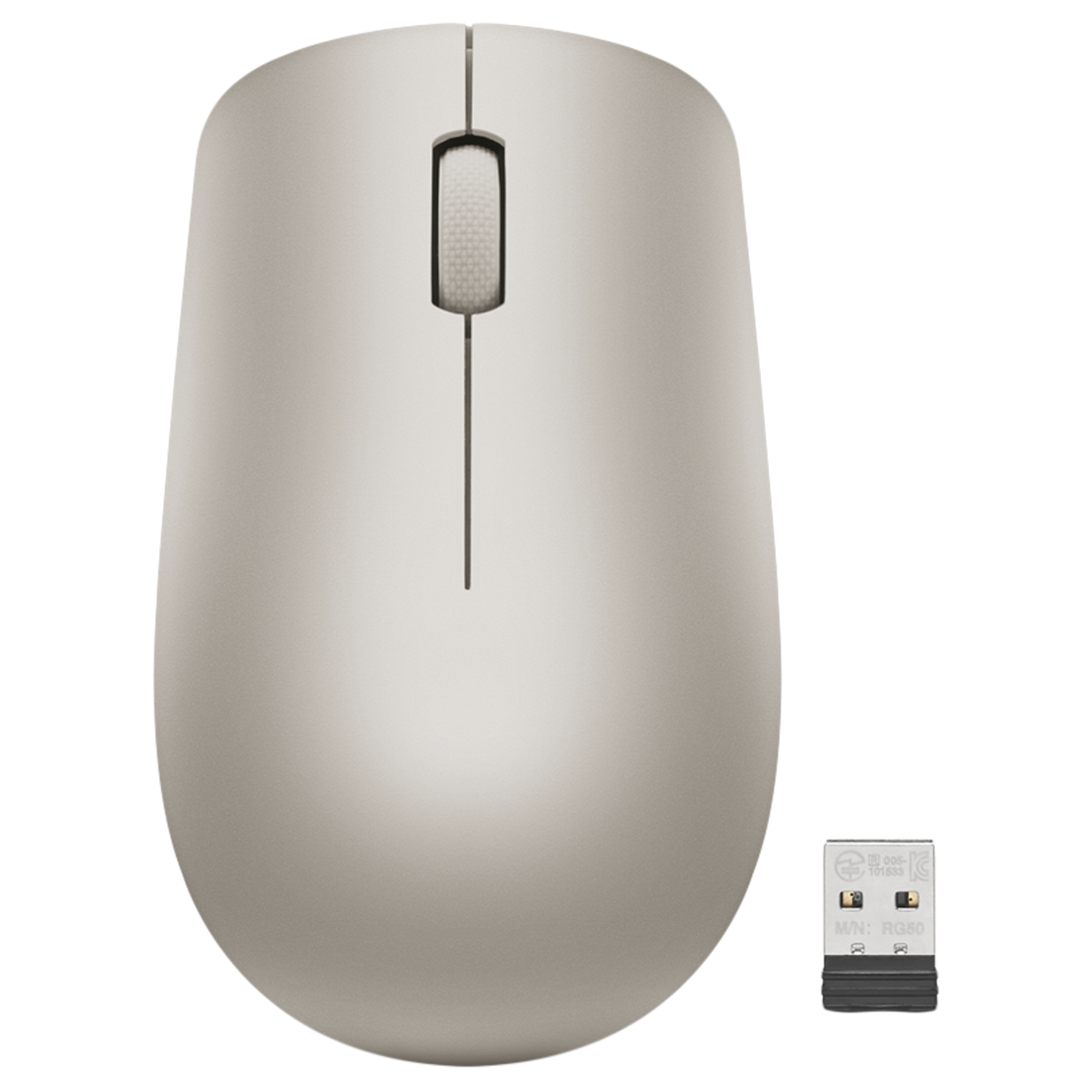 Lenovo 530 Wireless Optical Mouse (Up to 8 Million Clicks, GY50Z18988, Almond), No color
Lenovo 530 Wireless Optical Mouse (Up to 8 Million Clicks, GY50Z18988, Almond), No color