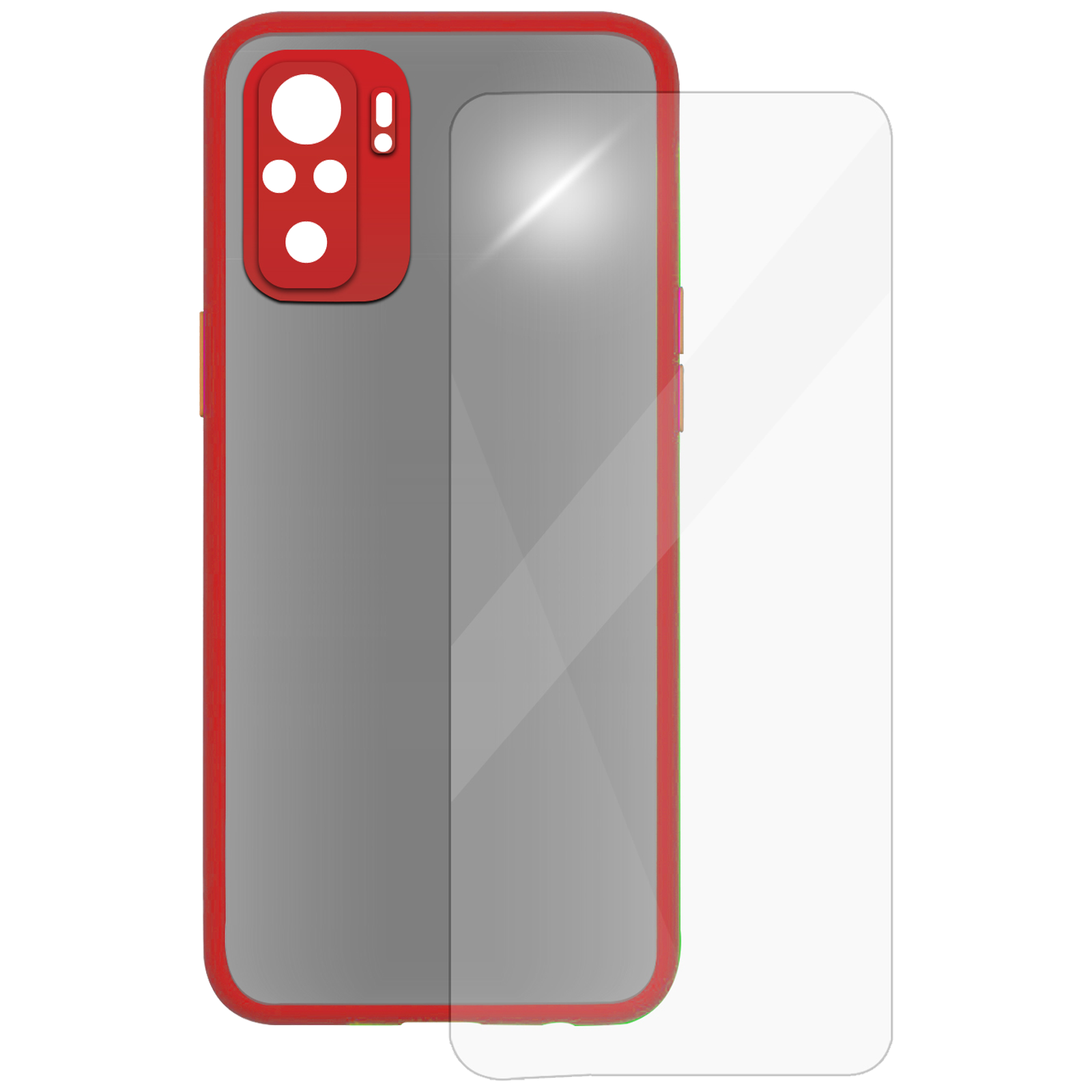 ARROW Camera Duplex Screen Protector & Polycarbonate Back Case Combo for Xiaomi Note 10 (Anti-Scratch Design, Red)
ARROW Camera Duplex Screen Protector & Polycarbonate Back Case Combo for Xiaomi Note 10 (Anti-Scratch Design, Red)