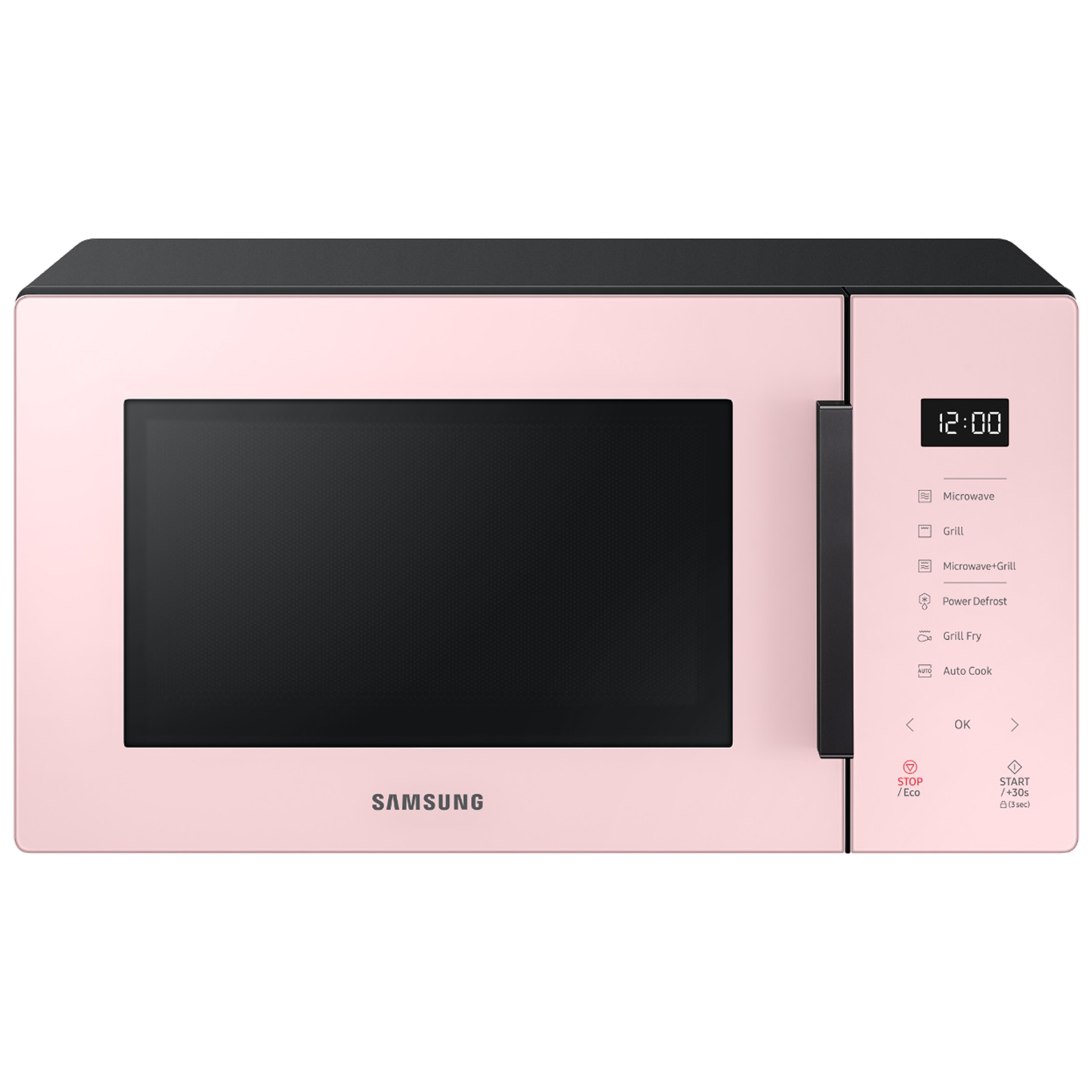 Samsung Baker 23 Litres Grill Microwave Oven (Auto Cook, MG23T5012CP/TL, Clean Pink), No color
Samsung Baker 23 Litres Grill Microwave Oven (Auto Cook, MG23T5012CP/TL, Clean Pink), No color