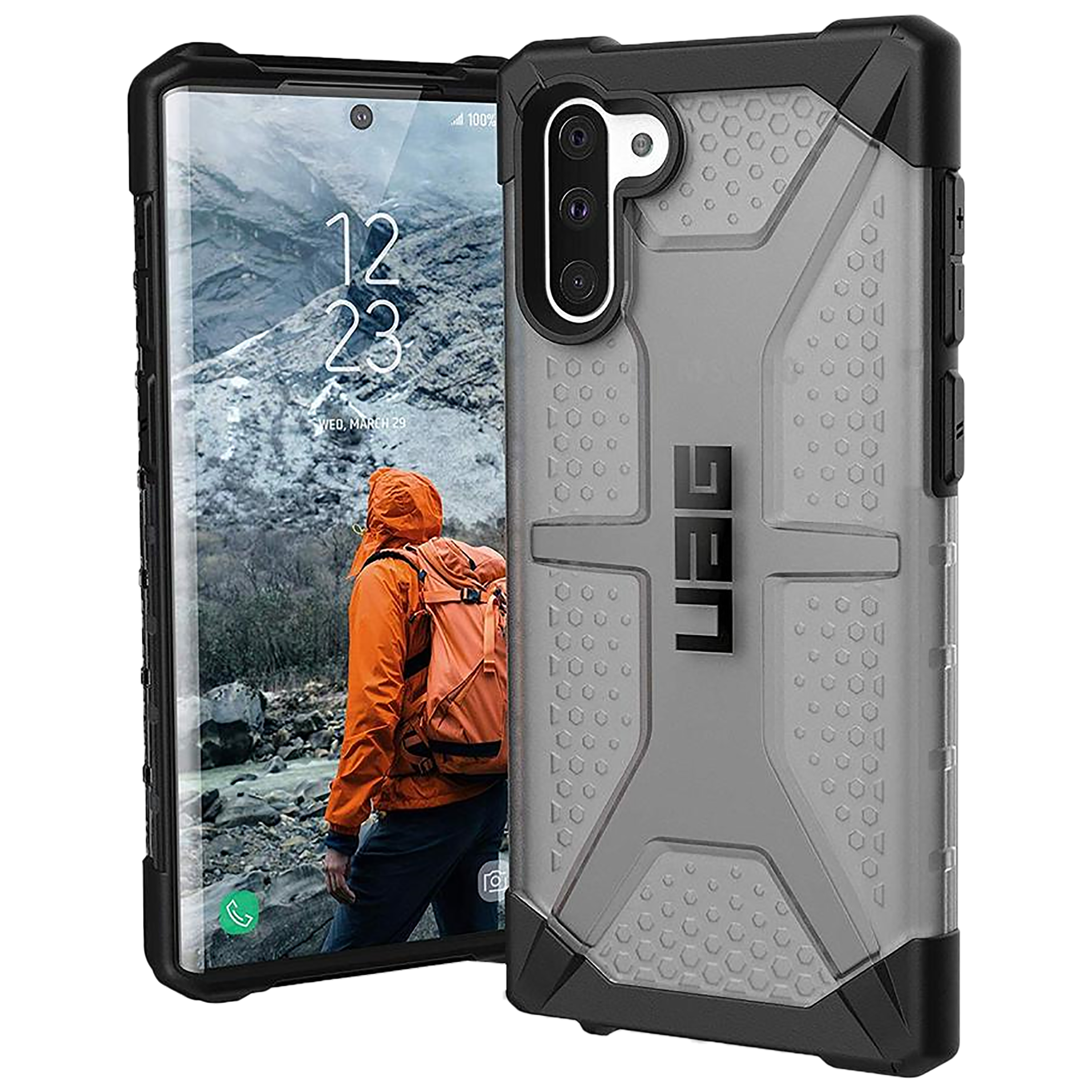 UAG Plasma Thermoplastic Polyurethane Back Case For Galaxy Note 10 (Military Drop Tested Protection, UGPL_NOTE10_AS, Ash), No color
UAG Plasma Thermoplastic Polyurethane Back Case For Galaxy Note 10 (Military Drop Tested Protection, UGPL_NOTE10_AS, Ash), No color