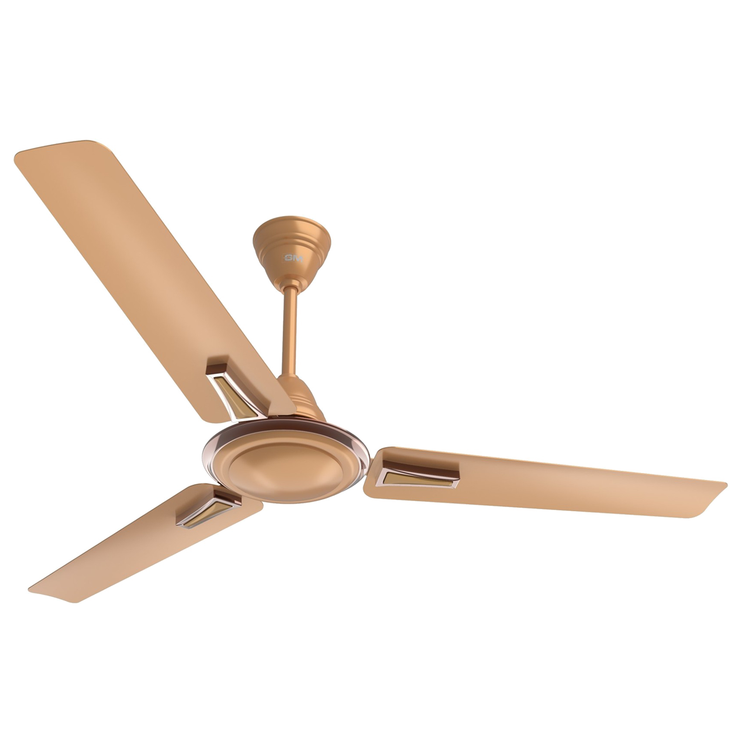 GM Airwave Premium 120 cm Sweep 3 Blade Ceiling Fan (Aerodynamically Designed Blades, CFP480026RGMC, Gold), Rose gold
GM Airwave Premium 120 cm Sweep 3 Blade Ceiling Fan (Aerodynamically Designed Blades, CFP480026RGMC, Gold), Rose gold