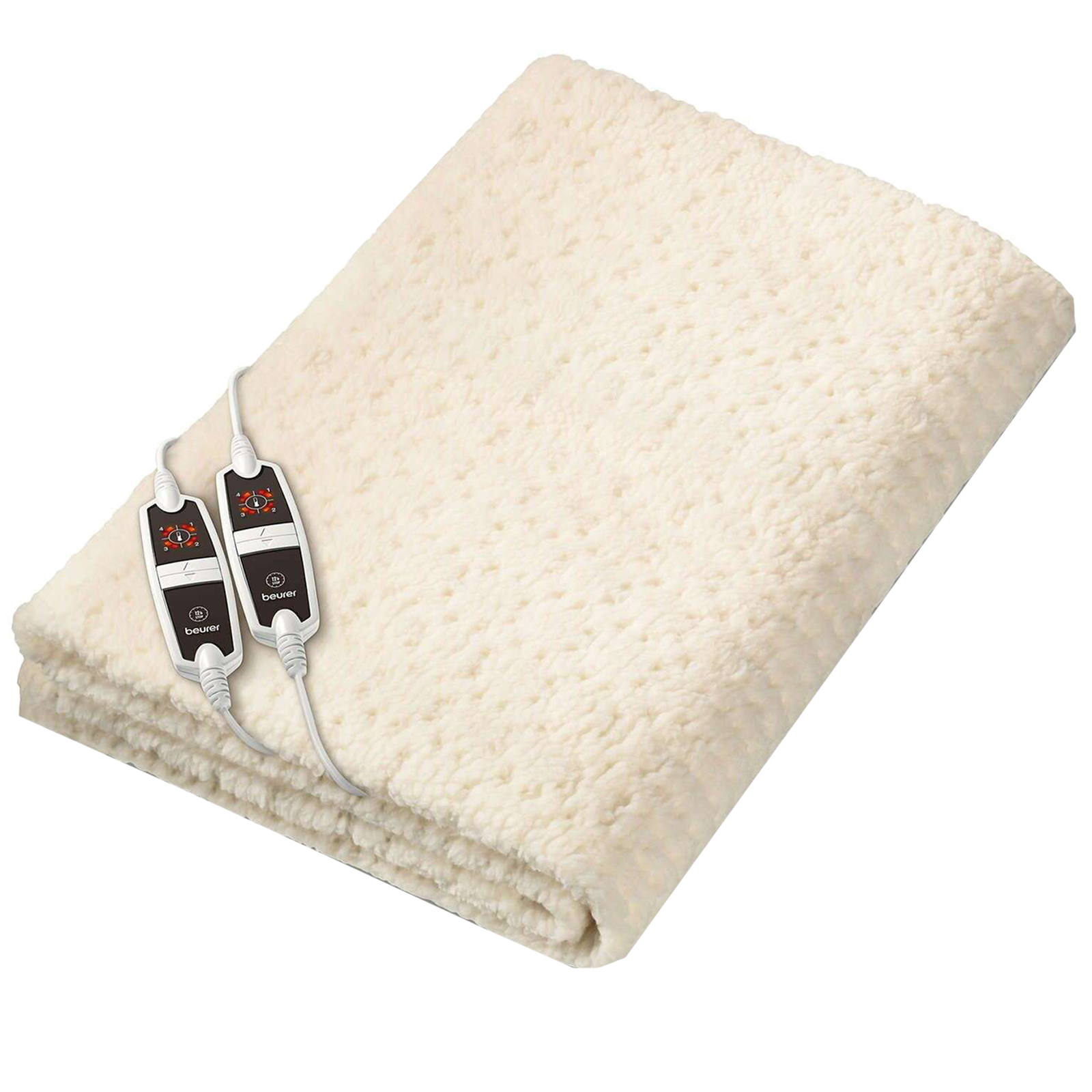 Beurer UB 56 Teddy Double Heated Underblanket (Beurer Safety System, Off-White), No color
Beurer UB 56 Teddy Double Heated Underblanket (Beurer Safety System, Off-White), No color