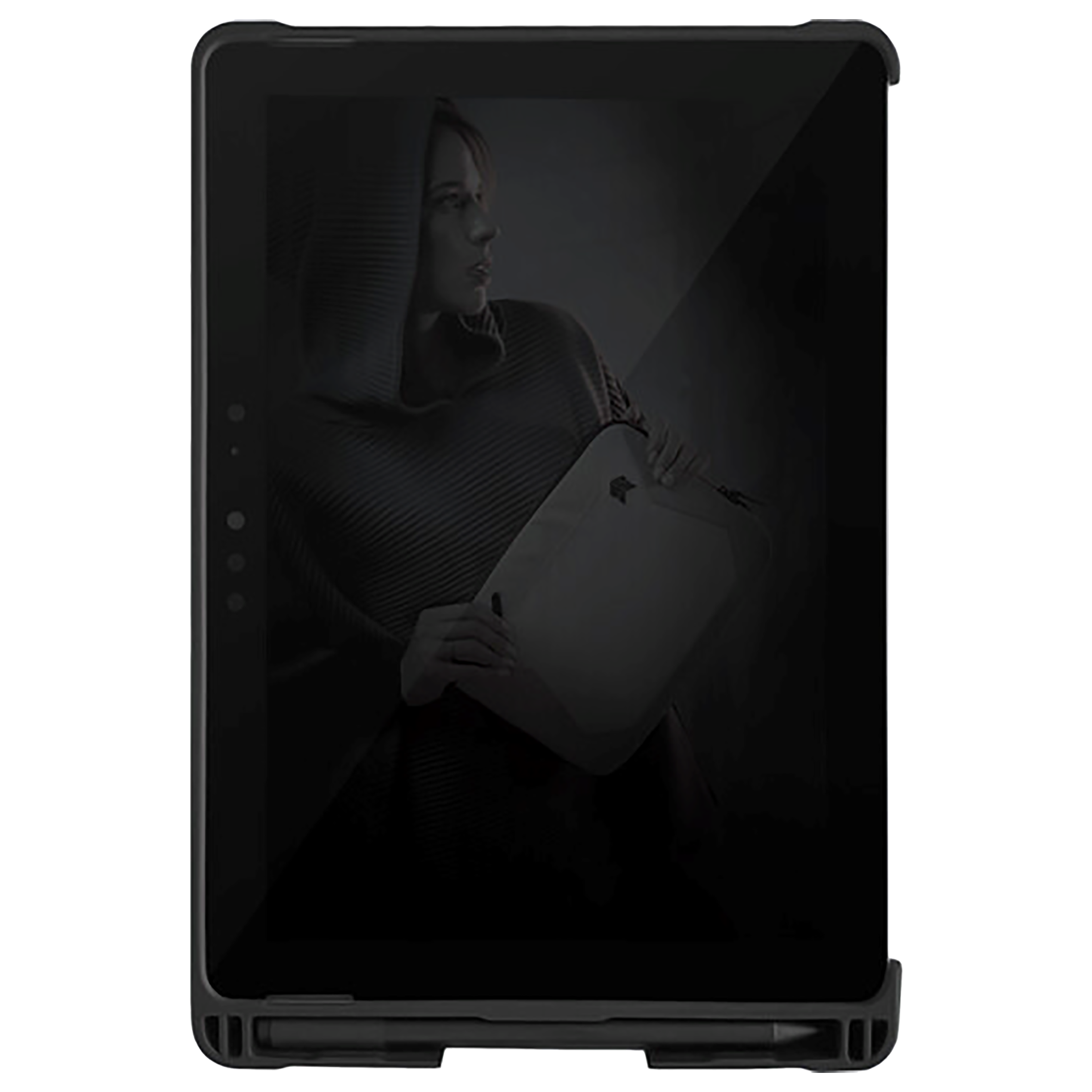 STM Dux Shell Polycarbonate Back Case with Stand For Microsoft Surface Go / Surface Go 2 (360 MIL-SPECS Drop Protection, STM-222-194J-01, Black), No color
STM Dux Shell Polycarbonate Back Case with Stand For Microsoft Surface Go / Surface Go 2 (360 MIL-SPECS Drop Protection, STM-222-194J-01, Black), No color