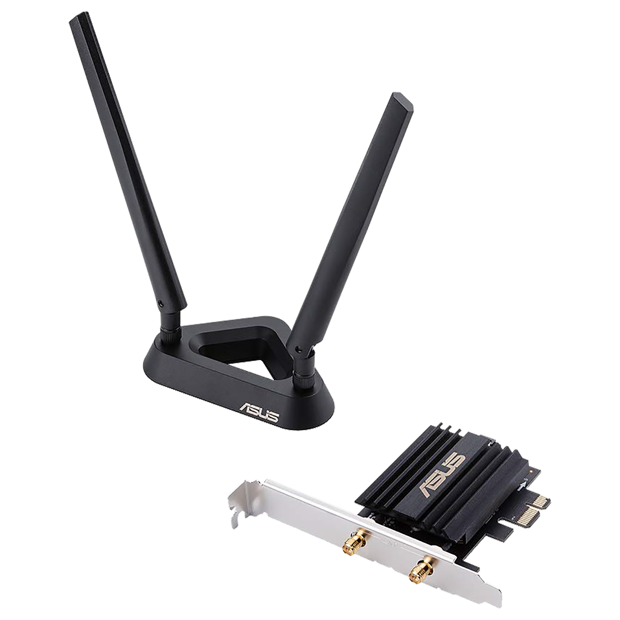 Asus Dual Band 3000 Mbps Network Adapter (2 Antennas, WPA3 Network Security, PCE-AX58BT, Black), No color
Asus Dual Band 3000 Mbps Network Adapter (2 Antennas, WPA3 Network Security, PCE-AX58BT, Black), No color