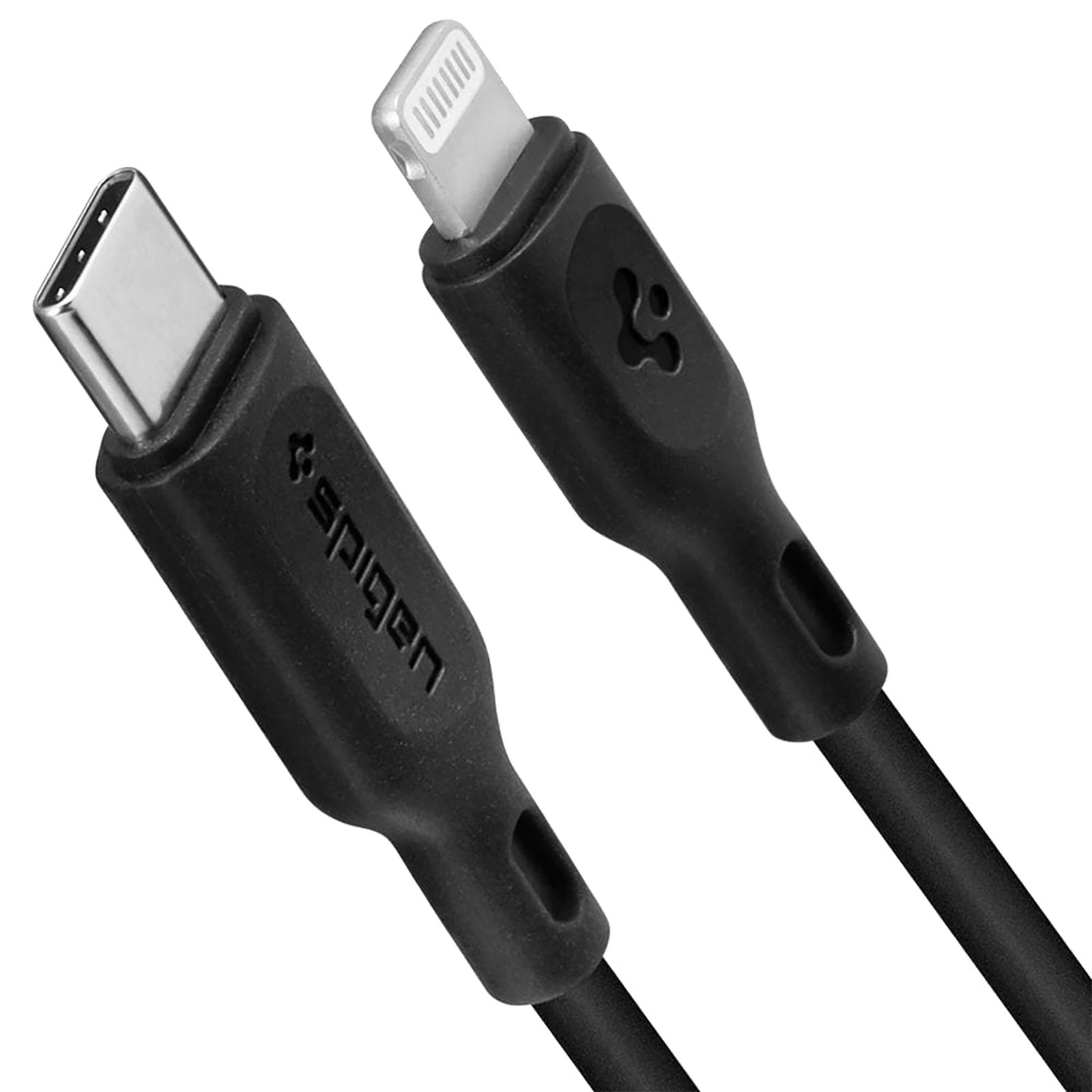 Spigen DuraSync Braided Nylon 1 Meter USB 2.0 (Type-C) to Lightning Power/Charging USB Cable (EZ Grip Design, 000CA27021, Black), No color
Spigen DuraSync Braided Nylon 1 Meter USB 2.0 (Type-C) to Lightning Power/Charging USB Cable (EZ Grip Design, 000CA27021, Black), No color