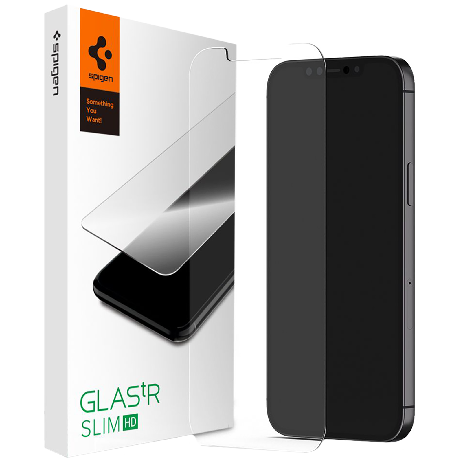 Spigen GLAS.tR Slim Screen Protector For Apple iPhone 12 Pro/iPhone 12 (Oleophobic Coating, AGL01511, Transparent), No color
Spigen GLAS.tR Slim Screen Protector For Apple iPhone 12 Pro/iPhone 12 (Oleophobic Coating, AGL01511, Transparent), No color