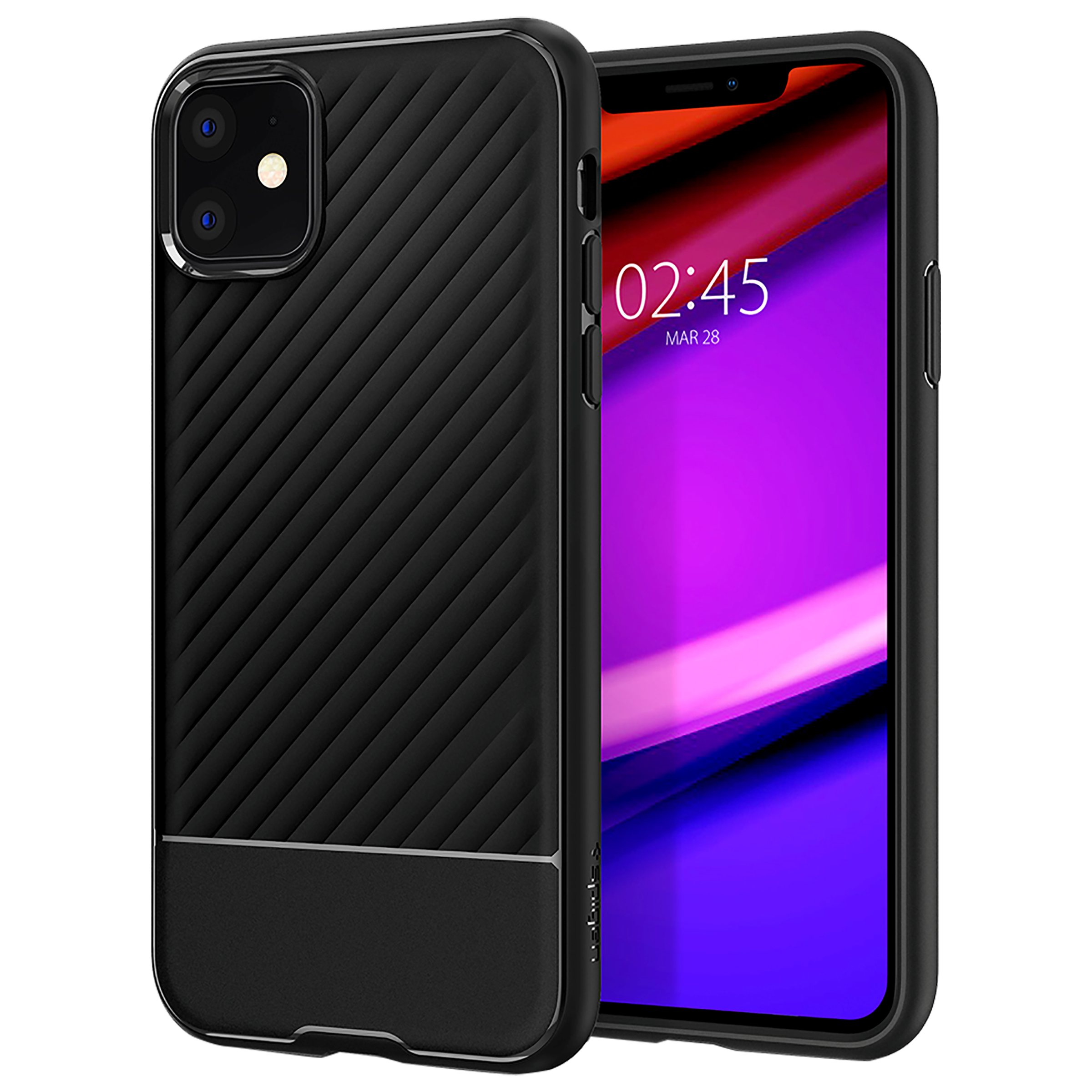 Spigen Core Armor TPU Back Case For iPhone 11 (Supports Wireless Charging, 076CS27072, Black), No color
Spigen Core Armor TPU Back Case For iPhone 11 (Supports Wireless Charging, 076CS27072, Black), No color