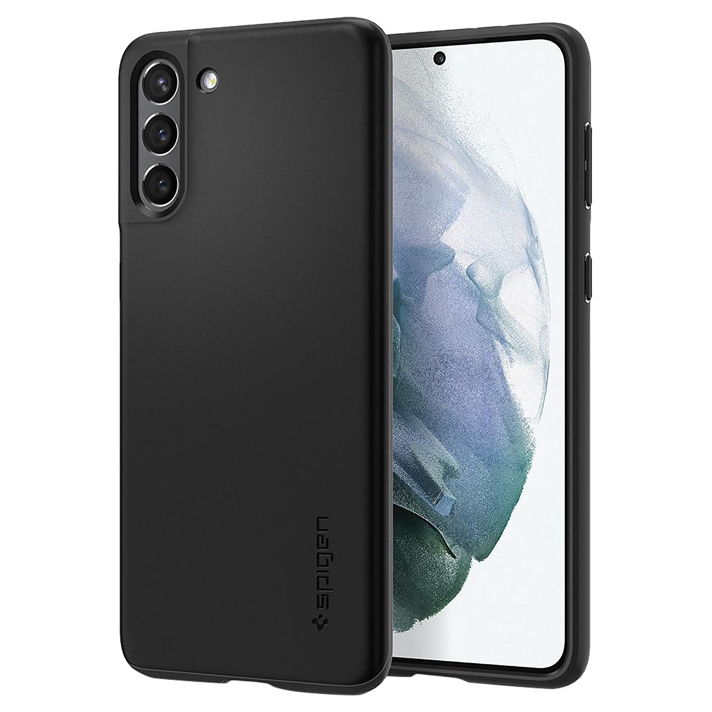 Spigen Thin Fit TPU & PC Back Case For Galaxy S21/Galaxy S21 5G (Slim & Lightweight Coverage, ACS02418, Black), No color
Spigen Thin Fit TPU & PC Back Case For Galaxy S21/Galaxy S21 5G (Slim & Lightweight Coverage, ACS02418, Black), No color