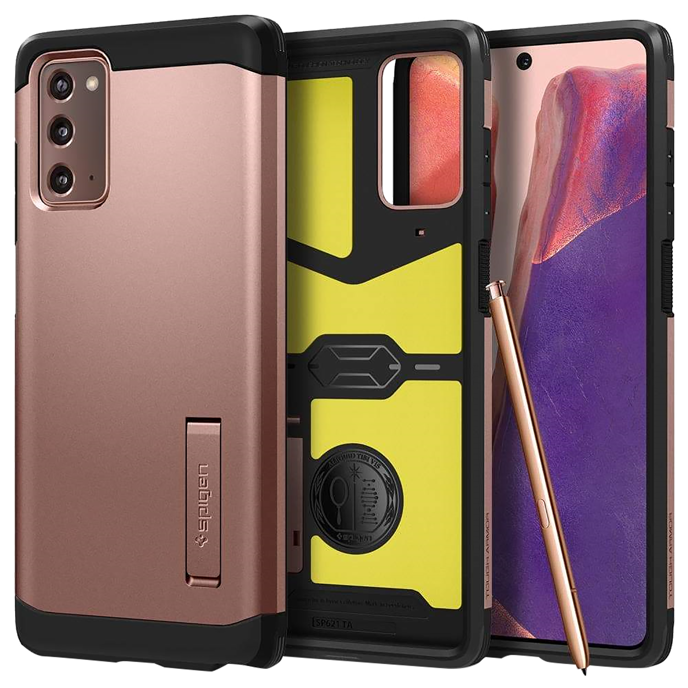 spigen Tough Armor TPU & PC Back Case For Galaxy Note 20 5G (Air Cushion Technology, ACS01582, Bronze)
spigen Tough Armor TPU & PC Back Case For Galaxy Note 20 5G (Air Cushion Technology, ACS01582, Bronze)