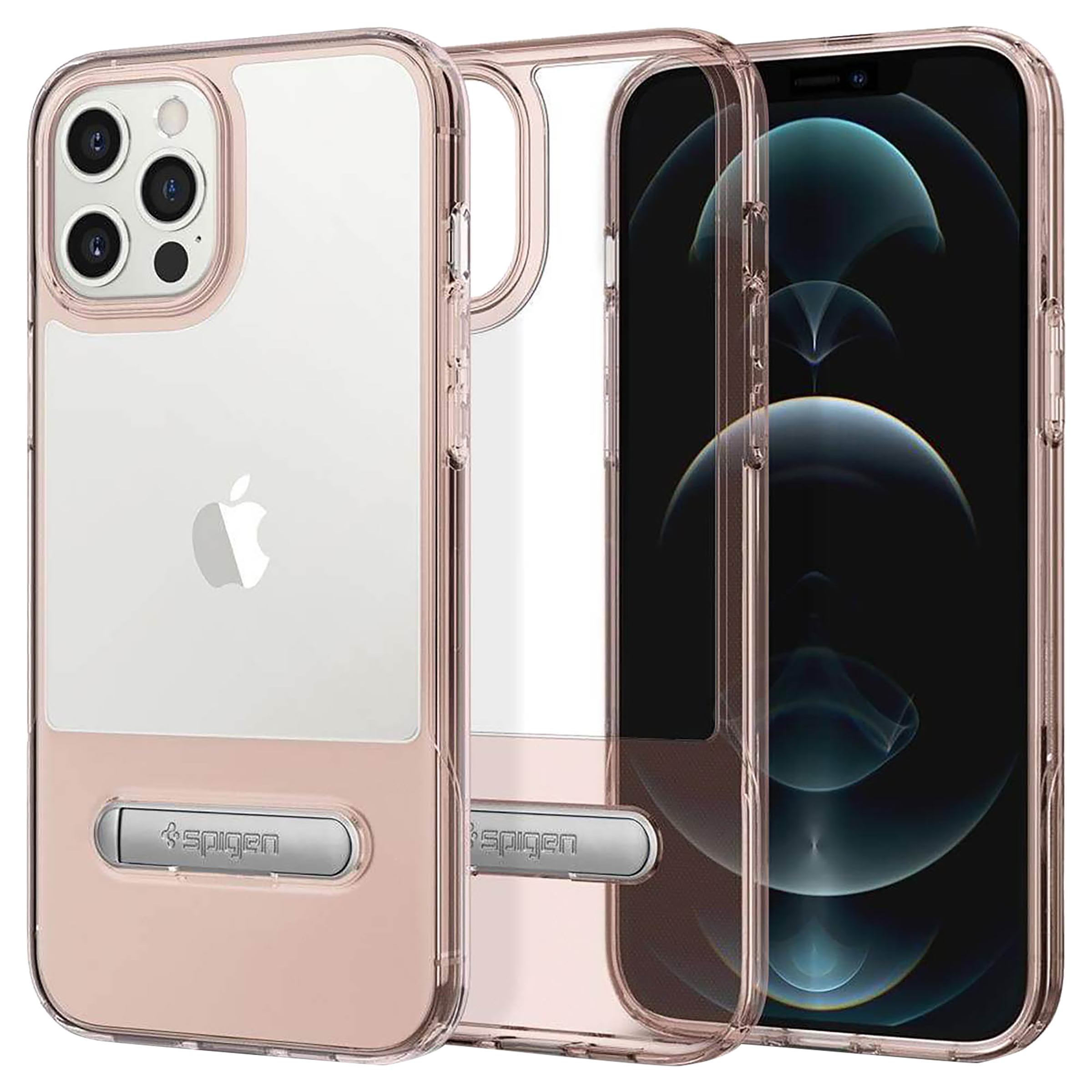 Spigen Slim Armor Essential S TPU & PC Back Case For iPhone 12 Pro Max (Air Cushion Technology, ACS01488, Rose Crystal), No color
Spigen Slim Armor Essential S TPU & PC Back Case For iPhone 12 Pro Max (Air Cushion Technology, ACS01488, Rose Crystal), No color