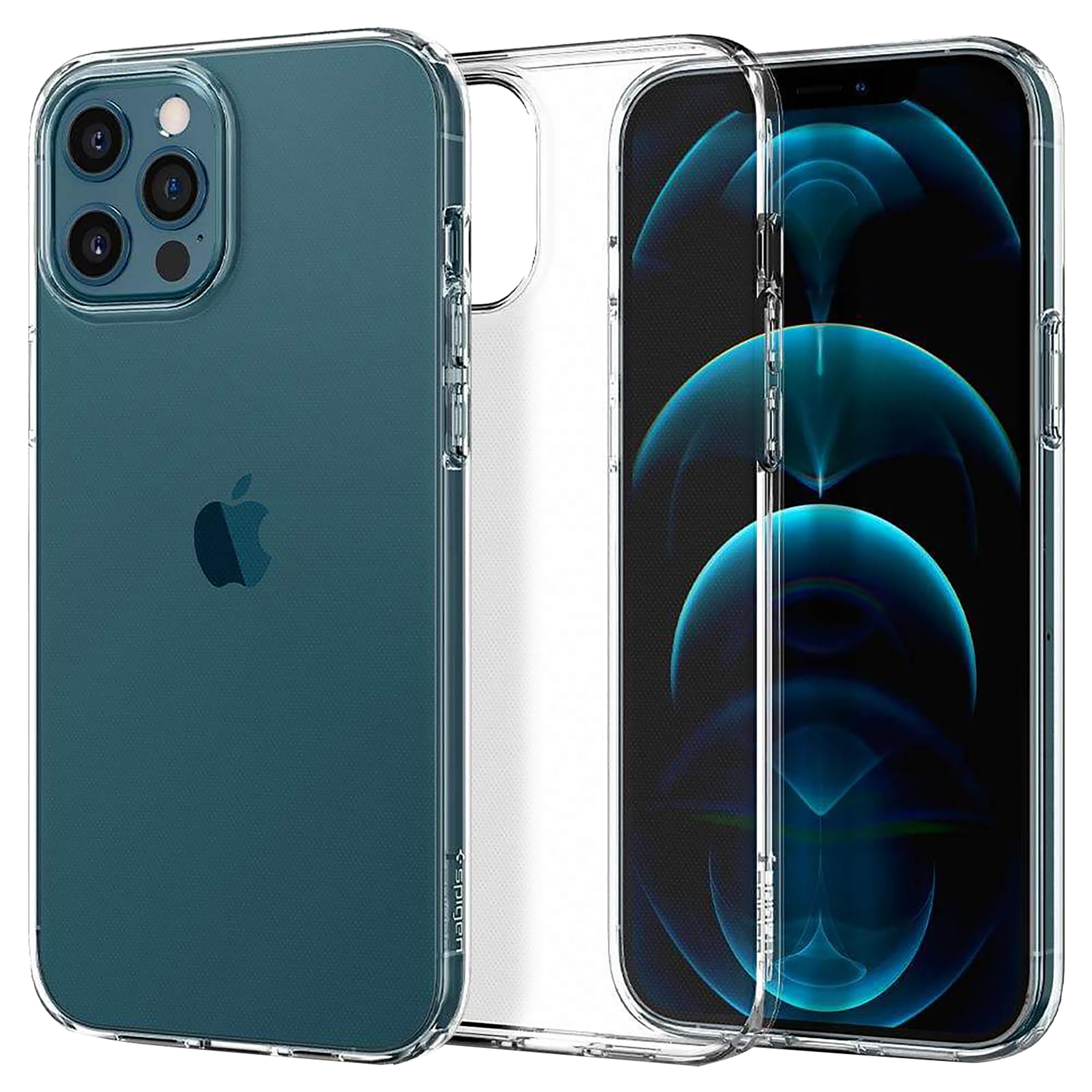 spigen Liquid Crystal TPU & PC Back Case For iPhone 12 Pro Max (Shock-Absorbent, ACS01613, Crystal Clear)
spigen Liquid Crystal TPU & PC Back Case For iPhone 12 Pro Max (Shock-Absorbent, ACS01613, Crystal Clear)