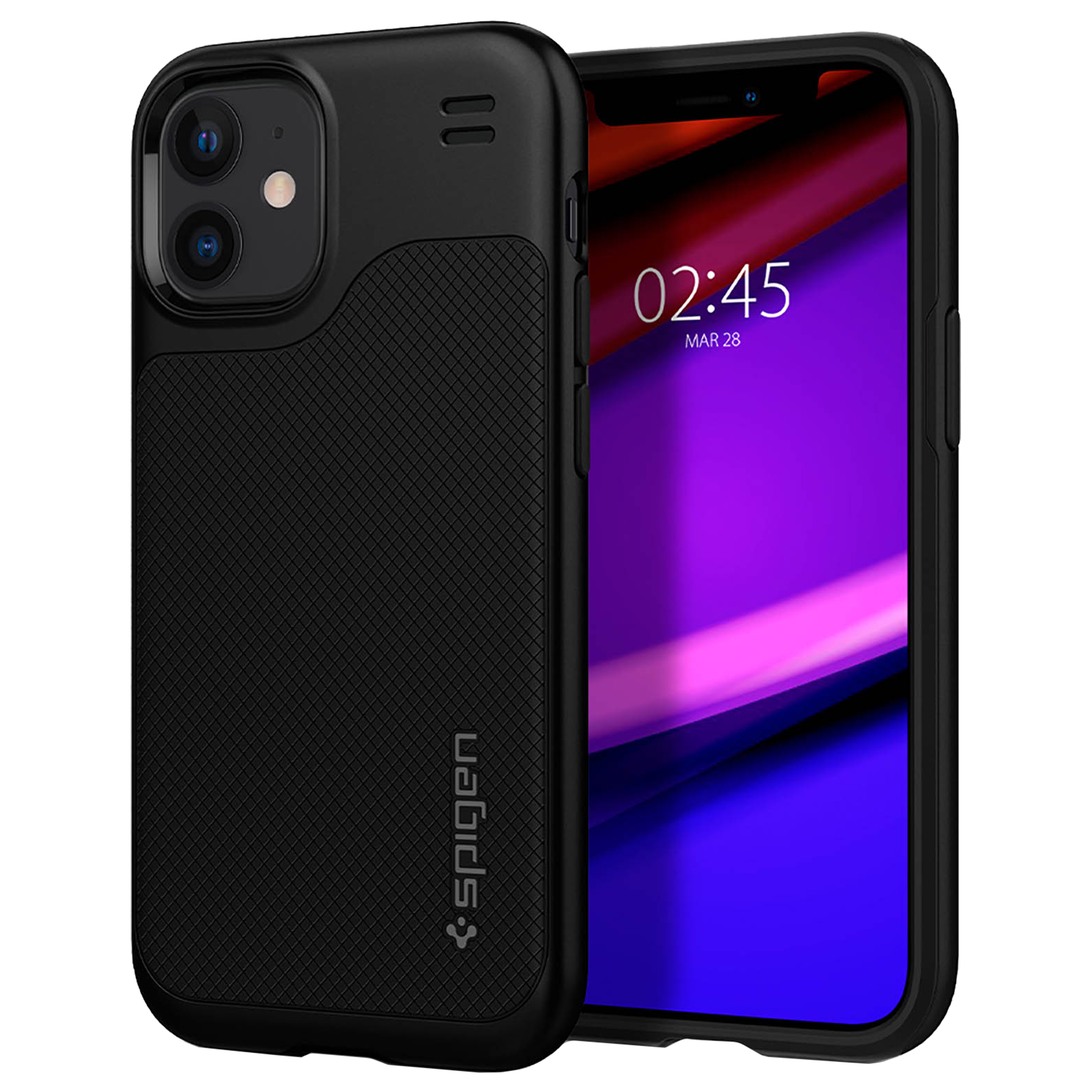 Spigen Hybrid NX TPU Back Case For iPhone 12 Mini (Shock-Absorption All Around, ACS01541, Black), No color
Spigen Hybrid NX TPU Back Case For iPhone 12 Mini (Shock-Absorption All Around, ACS01541, Black), No color