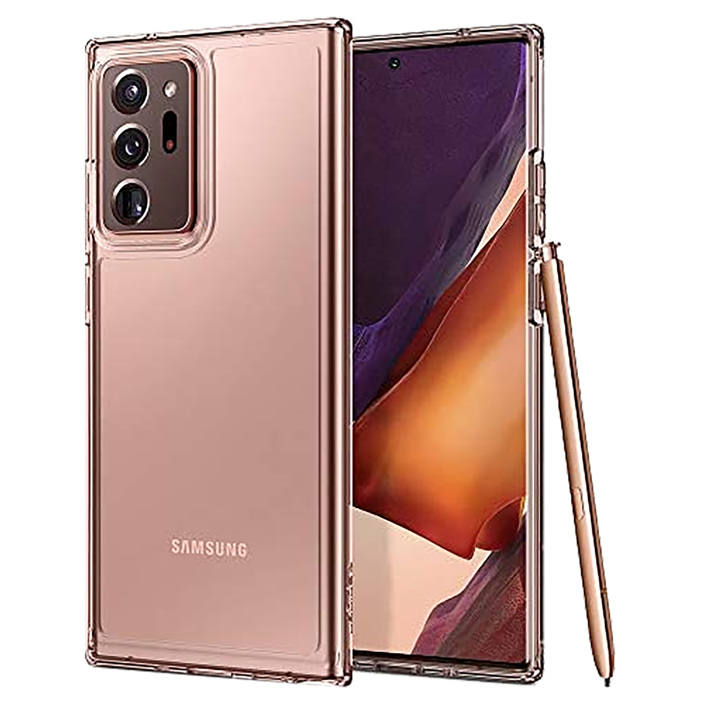 Spigen Ultra Hybrid PC Back Case For Samsung Galaxy Note 20 Ultra 5G (2020) (Hybrid Technology, ACS01567, Bronze), No color
Spigen Ultra Hybrid PC Back Case For Samsung Galaxy Note 20 Ultra 5G (2020) (Hybrid Technology, ACS01567, Bronze), No color