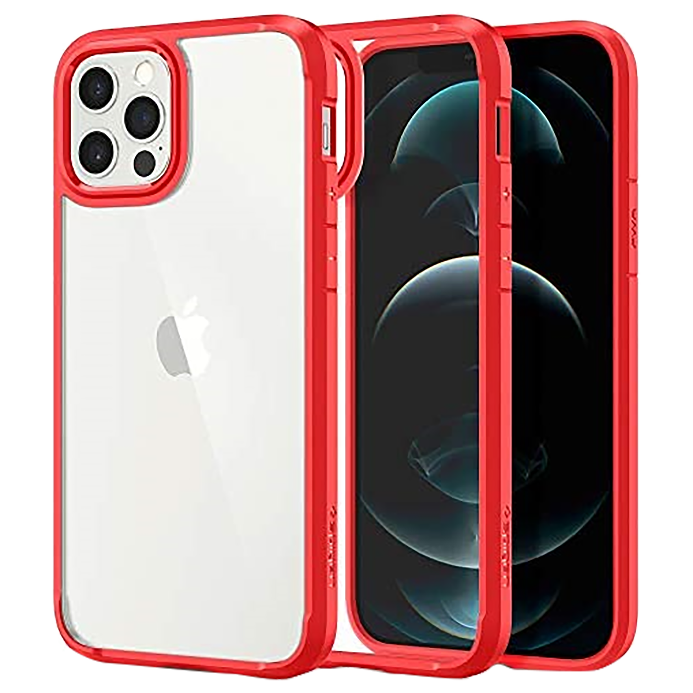 Spigen Ultra Hybrid PU & PUR Back Case For Apple iPhone 12 Pro (2020) (Hybrid Technology, ACS01704, Red)
Spigen Ultra Hybrid PU & PUR Back Case For Apple iPhone 12 Pro (2020) (Hybrid Technology, ACS01704, Red)