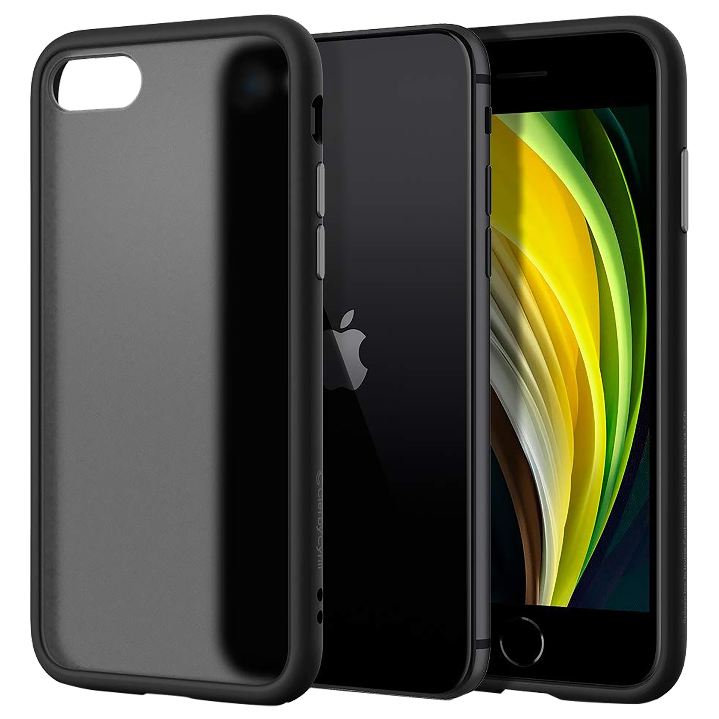 Spigen Color Brick PC & TPU Back Case For Apple iPhone 7/iPhone 8 (Supports Wireless Charging, ACS00964, Black), No color
Spigen Color Brick PC & TPU Back Case For Apple iPhone 7/iPhone 8 (Supports Wireless Charging, ACS00964, Black), No color
