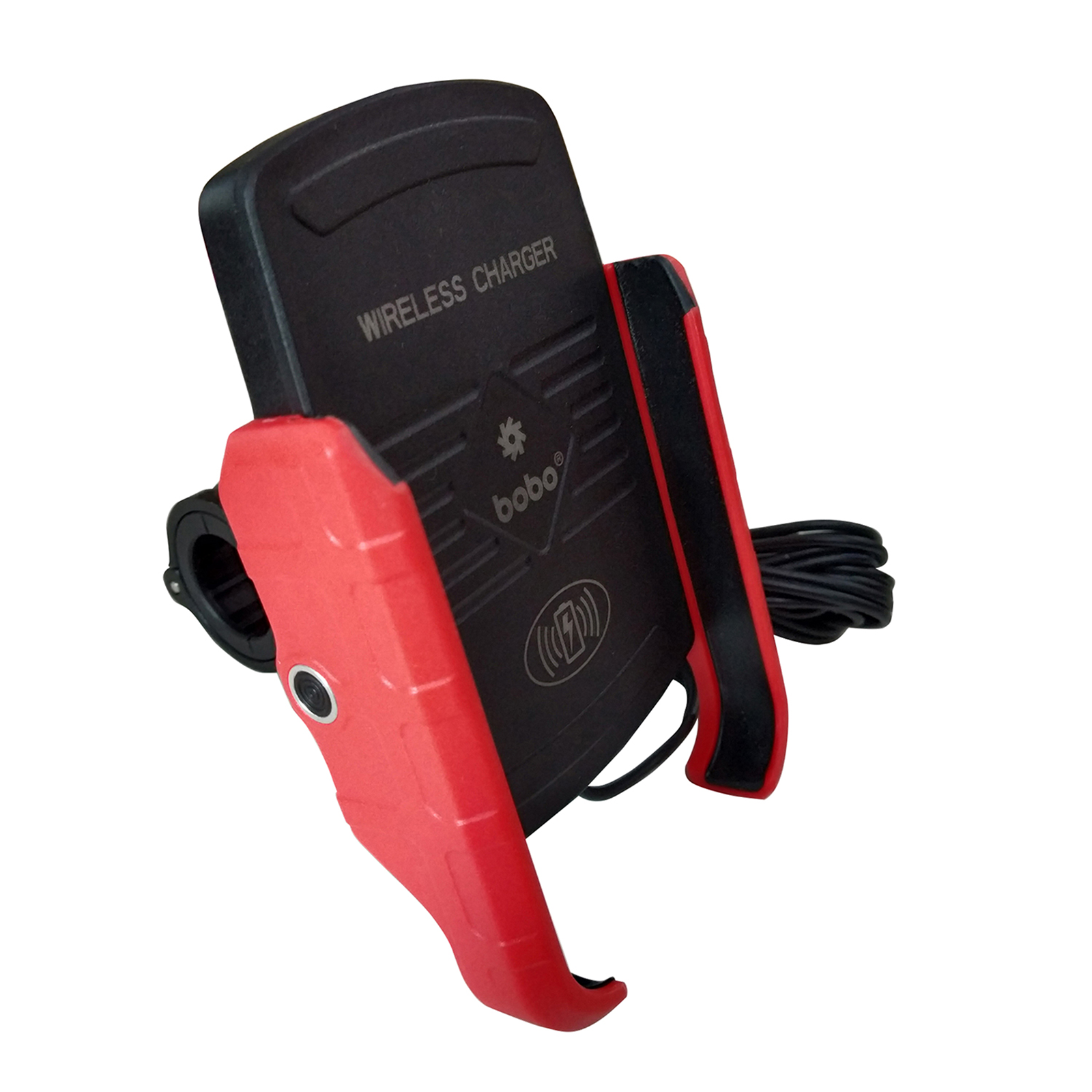 Bobo BM6 Jaw-Grip Mounting Kit For Bike (With Fast 15W Wireless Charger, BB-BM-006-001002, Red), No color
Bobo BM6 Jaw-Grip Mounting Kit For Bike (With Fast 15W Wireless Charger, BB-BM-006-001002, Red), No color