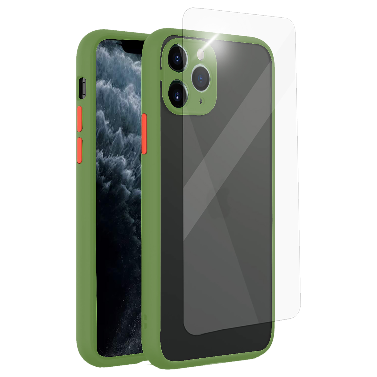 Arrow Duplex Back Case and Screen Protector Combo For iPhone 13 Pro (Enhanced Camera Protection, AR-1280, Light Green), No color
Arrow Duplex Back Case and Screen Protector Combo For iPhone 13 Pro (Enhanced Camera Protection, AR-1280, Light Green), No color
