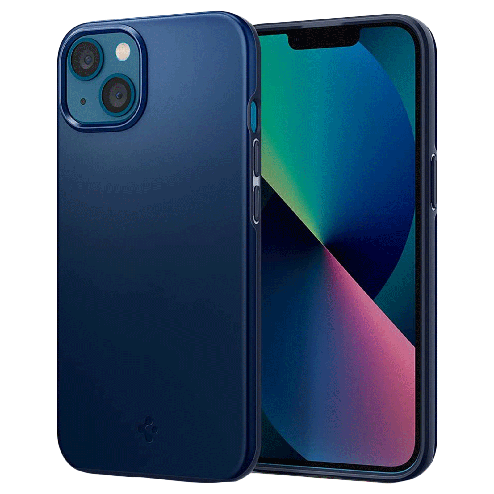 Spigen Thin Fit TPU Polycarbonate Back Case for iPhone 13 (ACS03512, Navy Blue), No color
Spigen Thin Fit TPU Polycarbonate Back Case for iPhone 13 (ACS03512, Navy Blue), No color