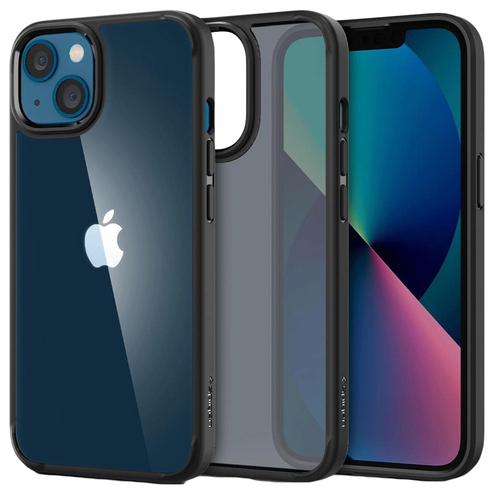 Spigen Ultra Hybrid TPU Polycarbonate Back Case for iPhone 13 Mini (ACS03625, Frost Black), No color
Spigen Ultra Hybrid TPU Polycarbonate Back Case for iPhone 13 Mini (ACS03625, Frost Black), No color